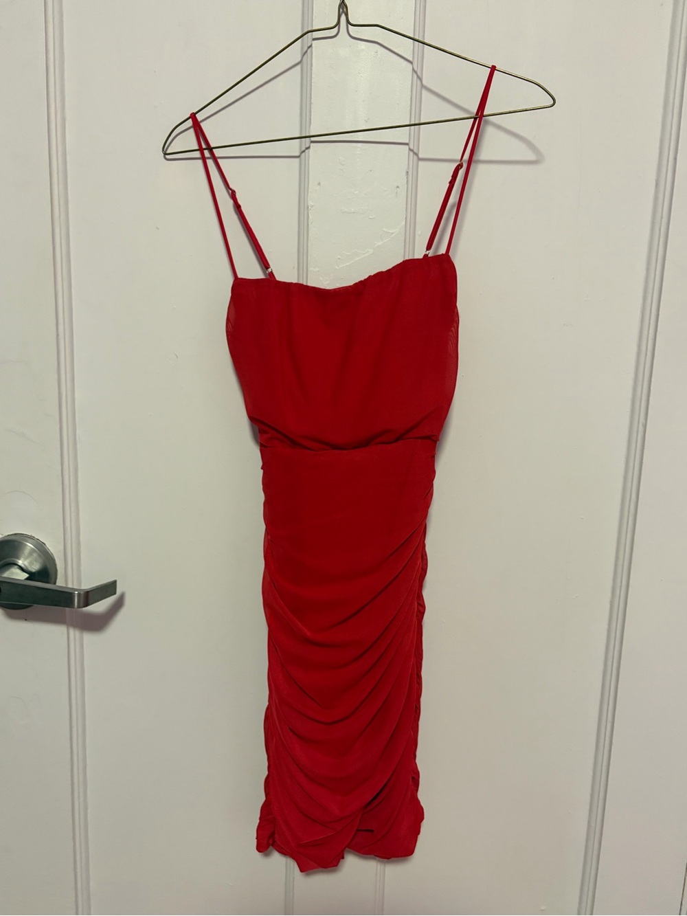 Lucy In The Sky Red Augusta Mesh Corset Homecoming Dress